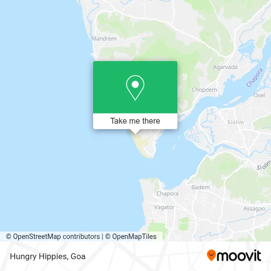 Hungry Hippies map