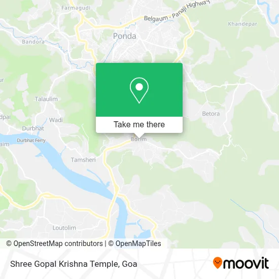 Shree Gopal Krishna Temple map