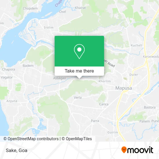 Sake map