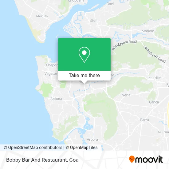 Bobby Bar And Restaurant map