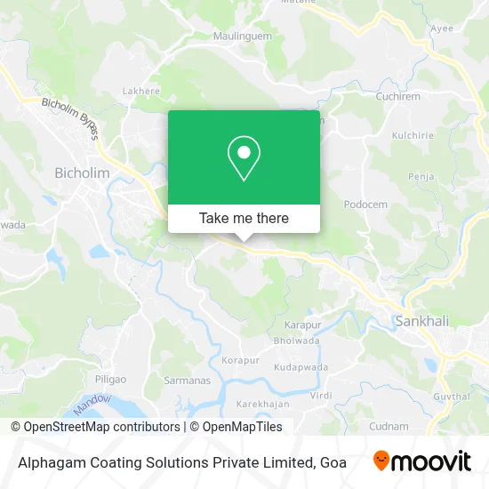 Alphagam Coating Solutions Private Limited map