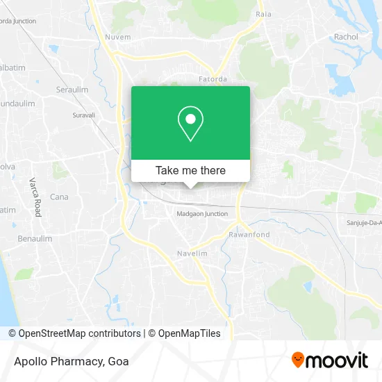 Apollo Pharmacy map
