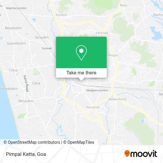 Pimpal Katta map