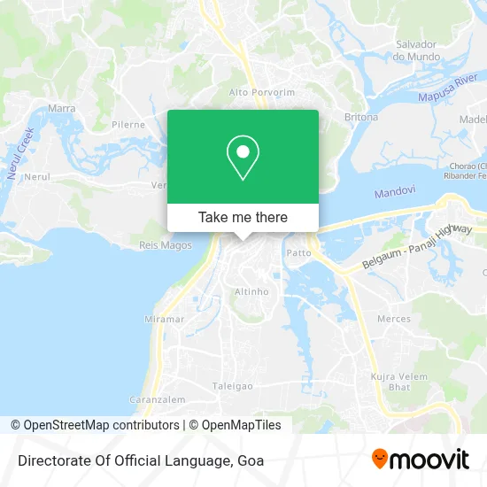 Directorate Of Official Language map