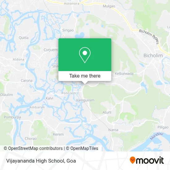 Vijayananda   High   School map