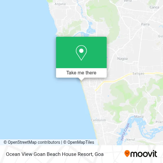Ocean View Goan Beach House Resort map