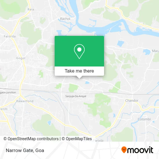 Narrow Gate map