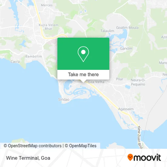 Wine Terminal map