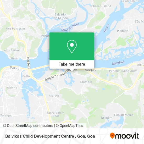 Balvikas Child Development Centre , Goa map