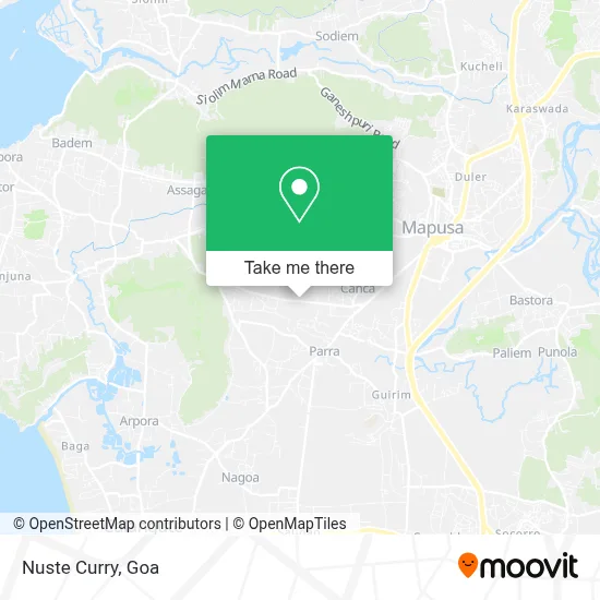 Nuste Curry map