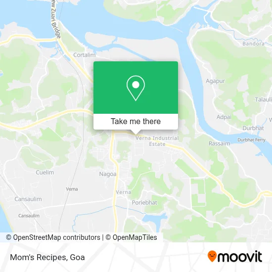 Mom's Recipes map
