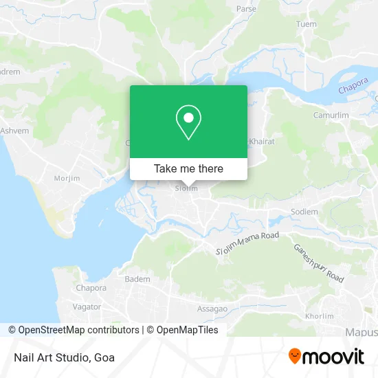 Nail Art Studio map