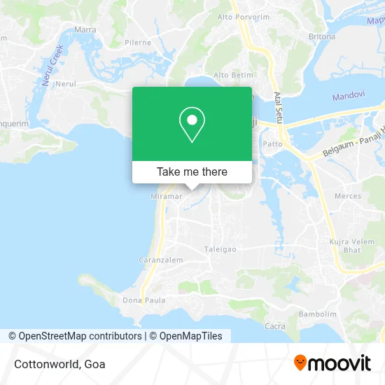 Cottonworld map