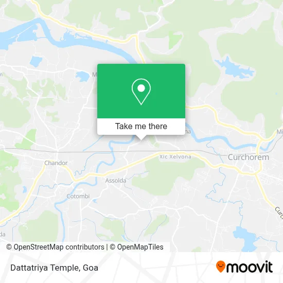 Dattatriya Temple map