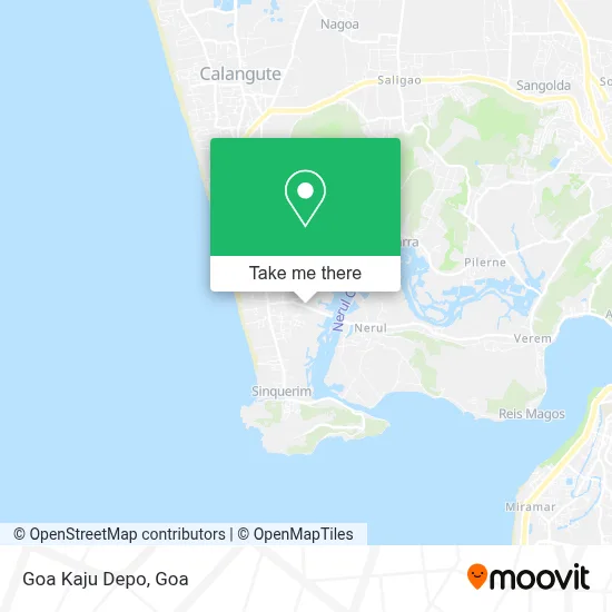 Goa Kaju Depo map