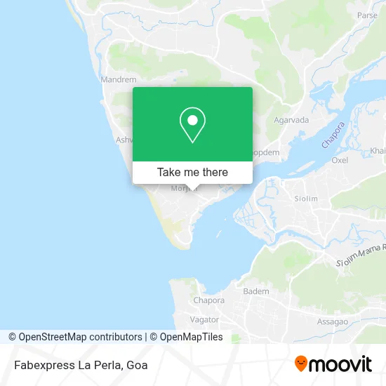 Fabexpress La Perla map