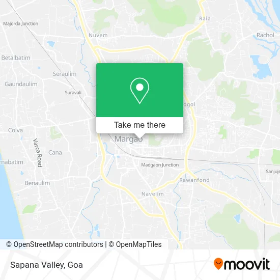 Sapana Valley map