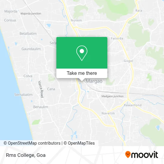 Rms College map