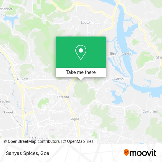 Sahyas Spices map