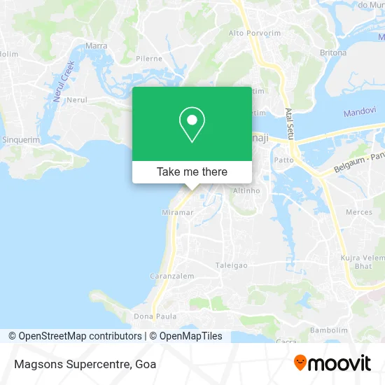 Magsons Supercentre map