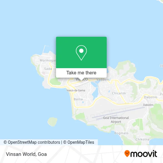 Vinsan World map