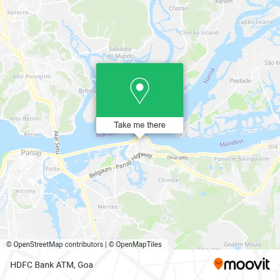 Hdfc Bank Atm map