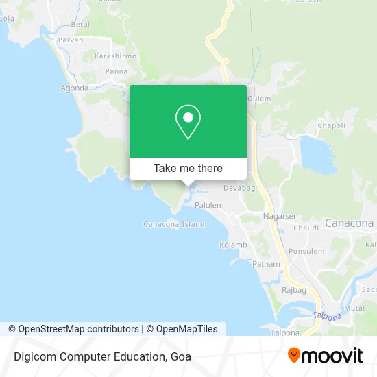 Digicom Computer Education map
