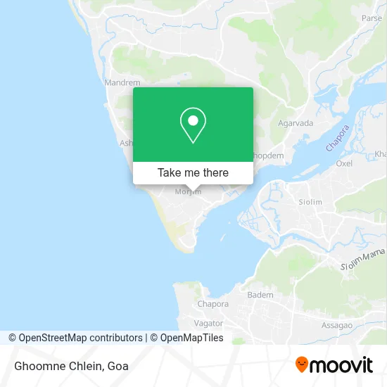 Ghoomne Chlein map