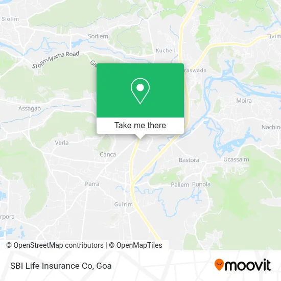 Sbi Life Insurance Co map