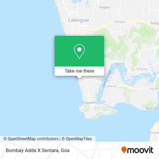 Bombay Adda X Sentara map