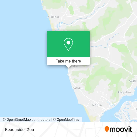 Beachside map
