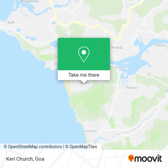 Keri Church map