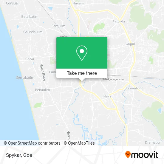 Spykar map