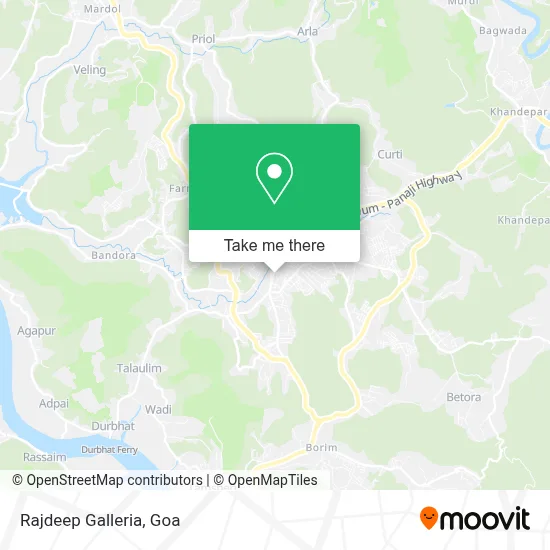 Rajdeep Galleria map