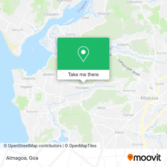 Almagoa map