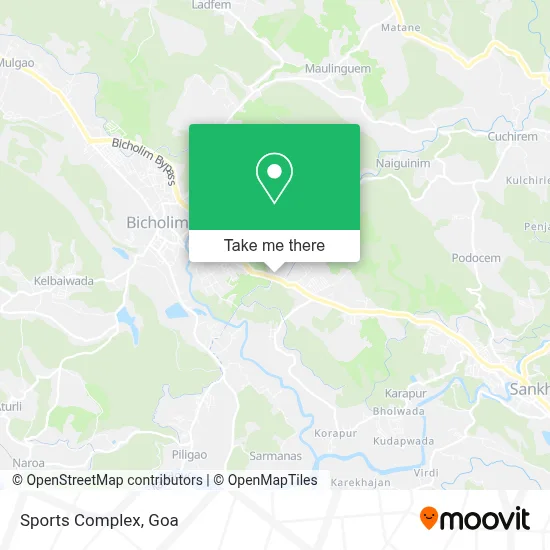 Sports Complex map