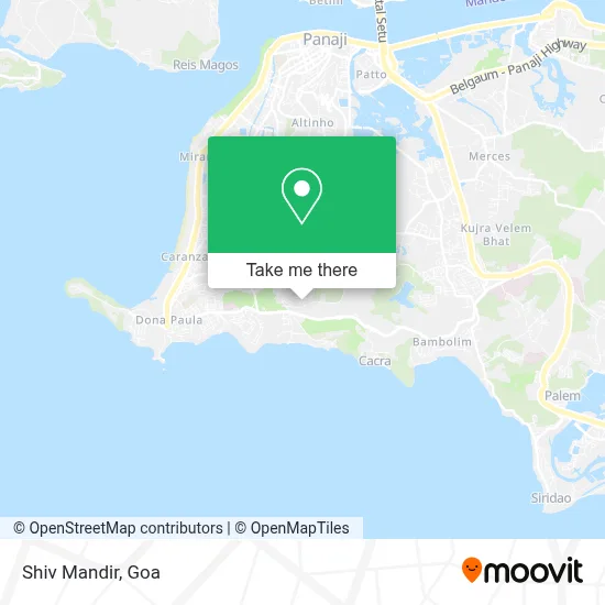 Shiv Mandir map