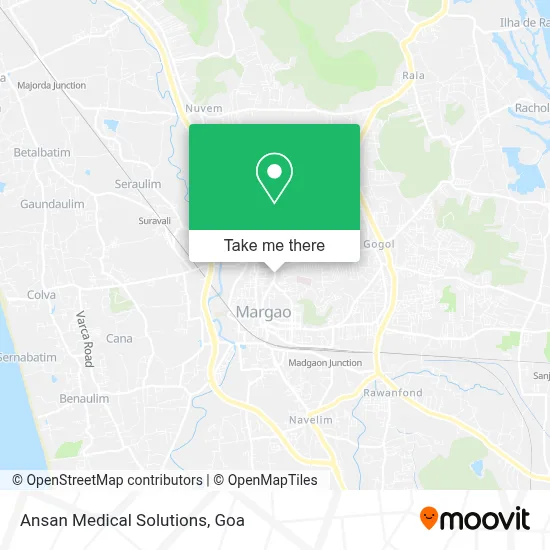 Ansan Medical Solutions map