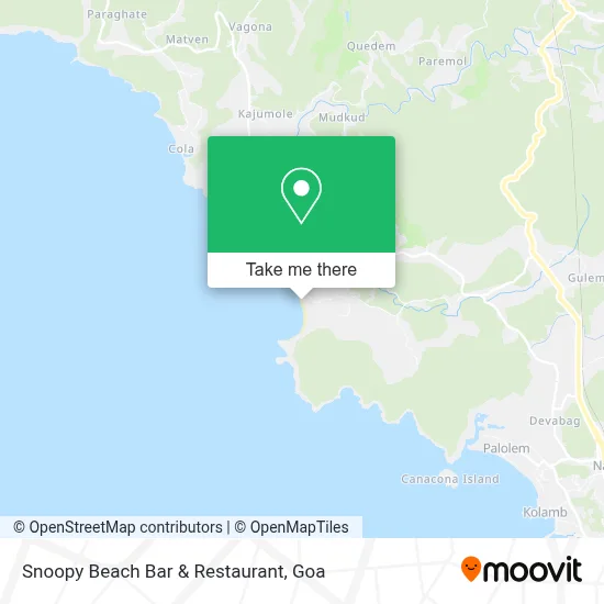 Snoopy Beach Bar & Restaurant map
