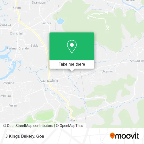 3 Kings Bakery map