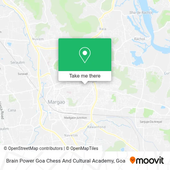 Brain Power Goa Chess And Cultural Academy map