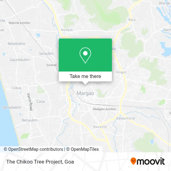 The Chikoo Tree Project map