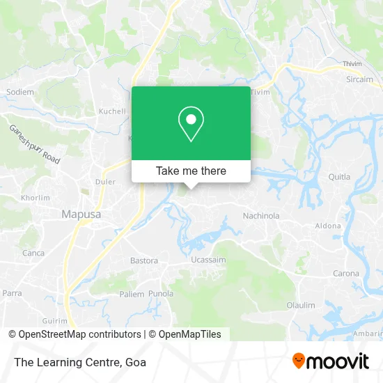 The Learning Centre map
