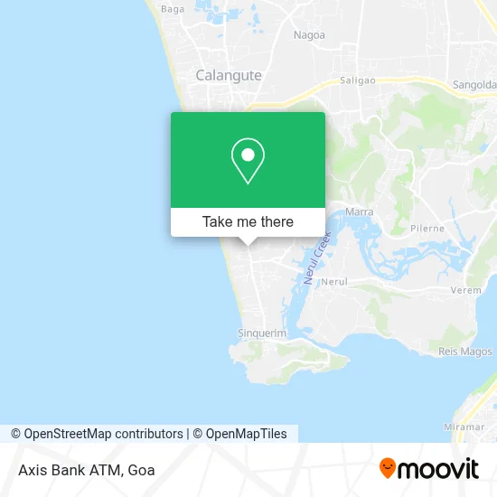 Axis Bank Atm map