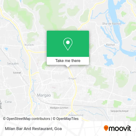 Milan Bar And Restaurant map