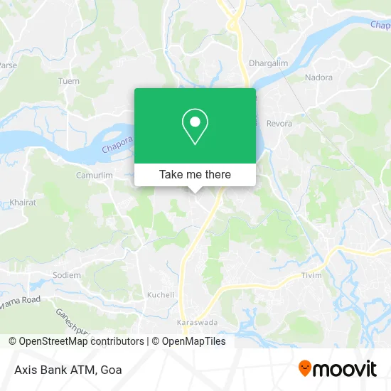 Axis Bank Atm map
