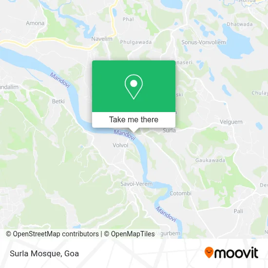 Surla Mosque map
