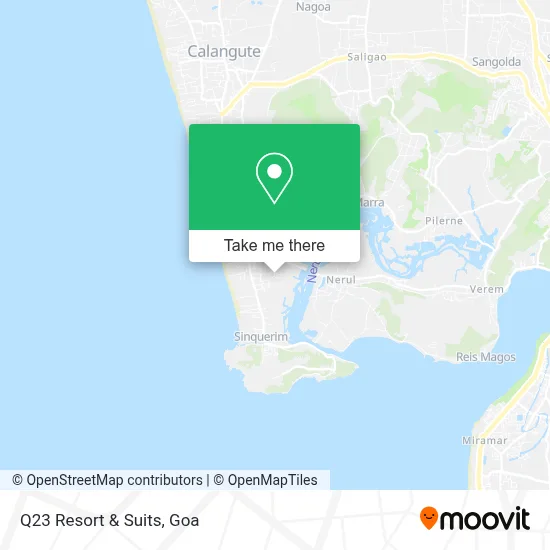 Q23 Resort & Suits map