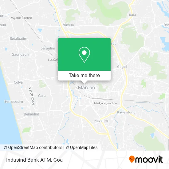 Indusind Bank Atm map