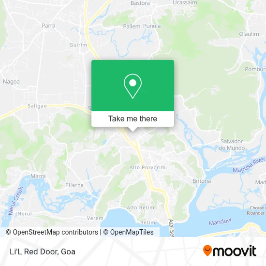 Li'L Red Door map